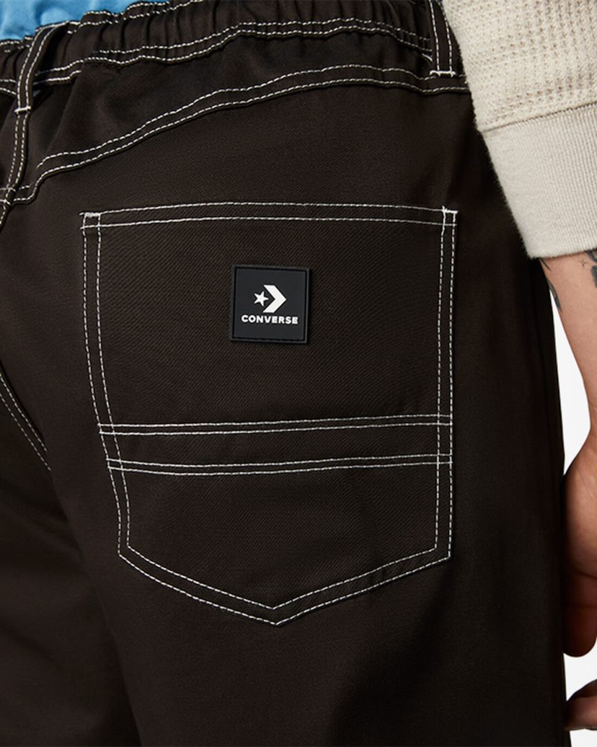 Men's Converse Five Pocket Pants Brown | AU 9E651Y